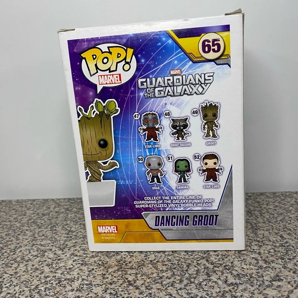 Funko Pop Marvel Guardians of the Galaxy Dancing Groot Figure 65
